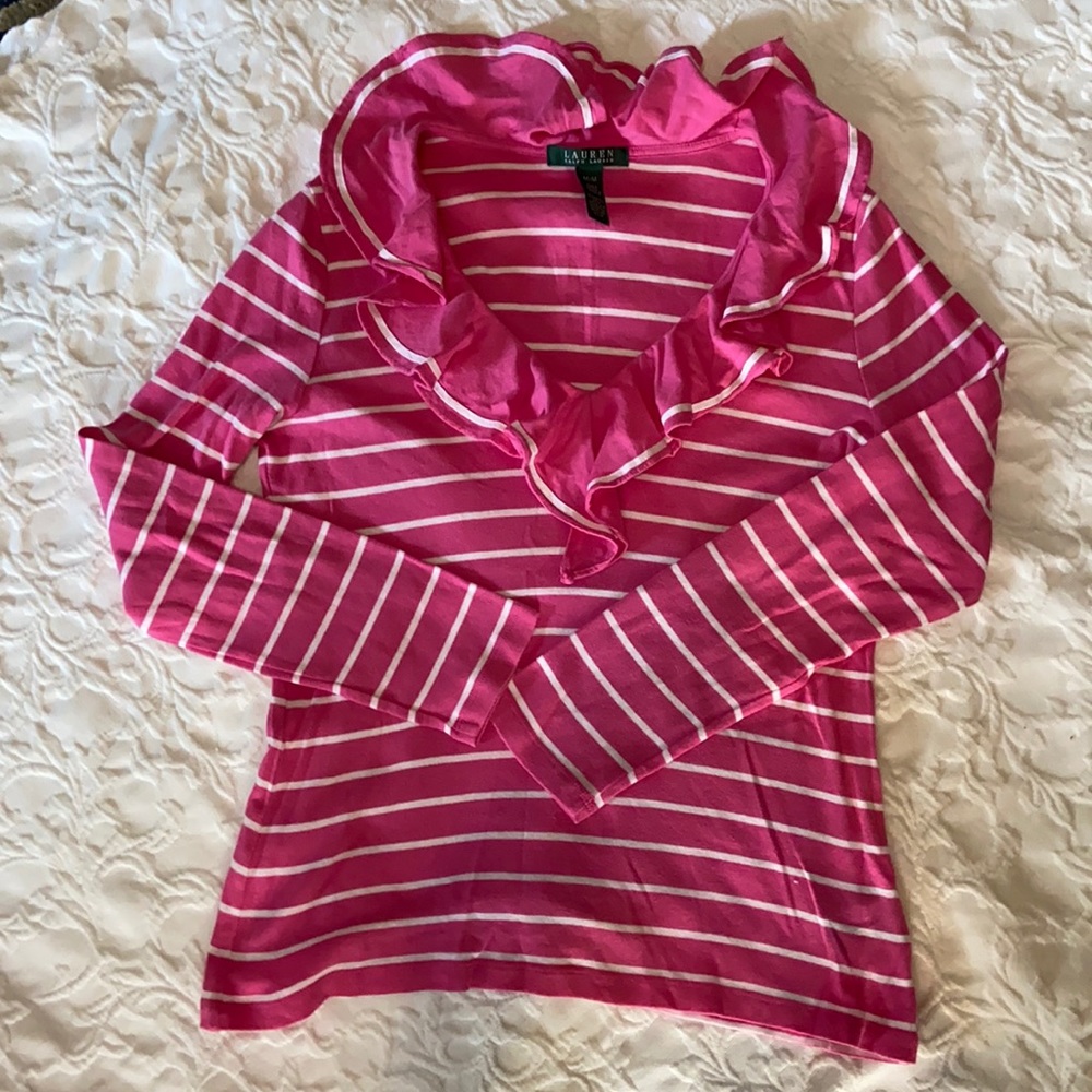 Ralph Lauren shirt with ruffle